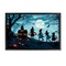 Stupell Industries Witch Trick Or Treaters Floating Frame Design by Wumples